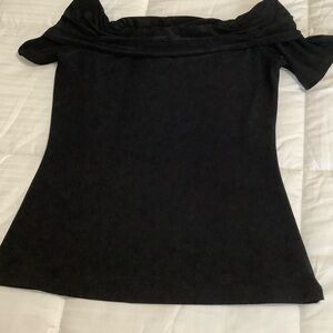 White House Black Market Elegant Black Top